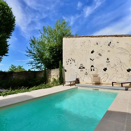 Le Clos Saint-siff, 8 Pers, Clim, Piscine Chauffee Villa Saint-Siffret